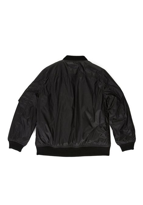 Piumino con logo RICK OWENS KIDS | BG02E5771 NPP09